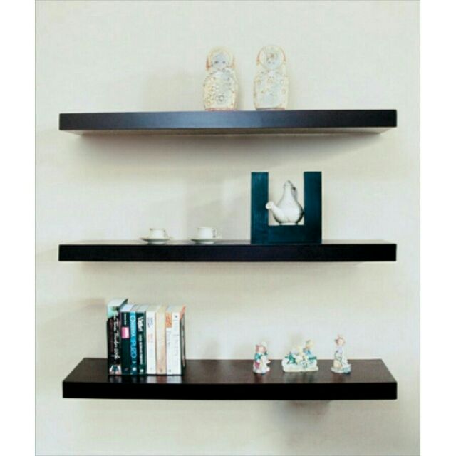 Kệ Gỗ Trang Trí Treo Tường (3 thanh 50cm)
