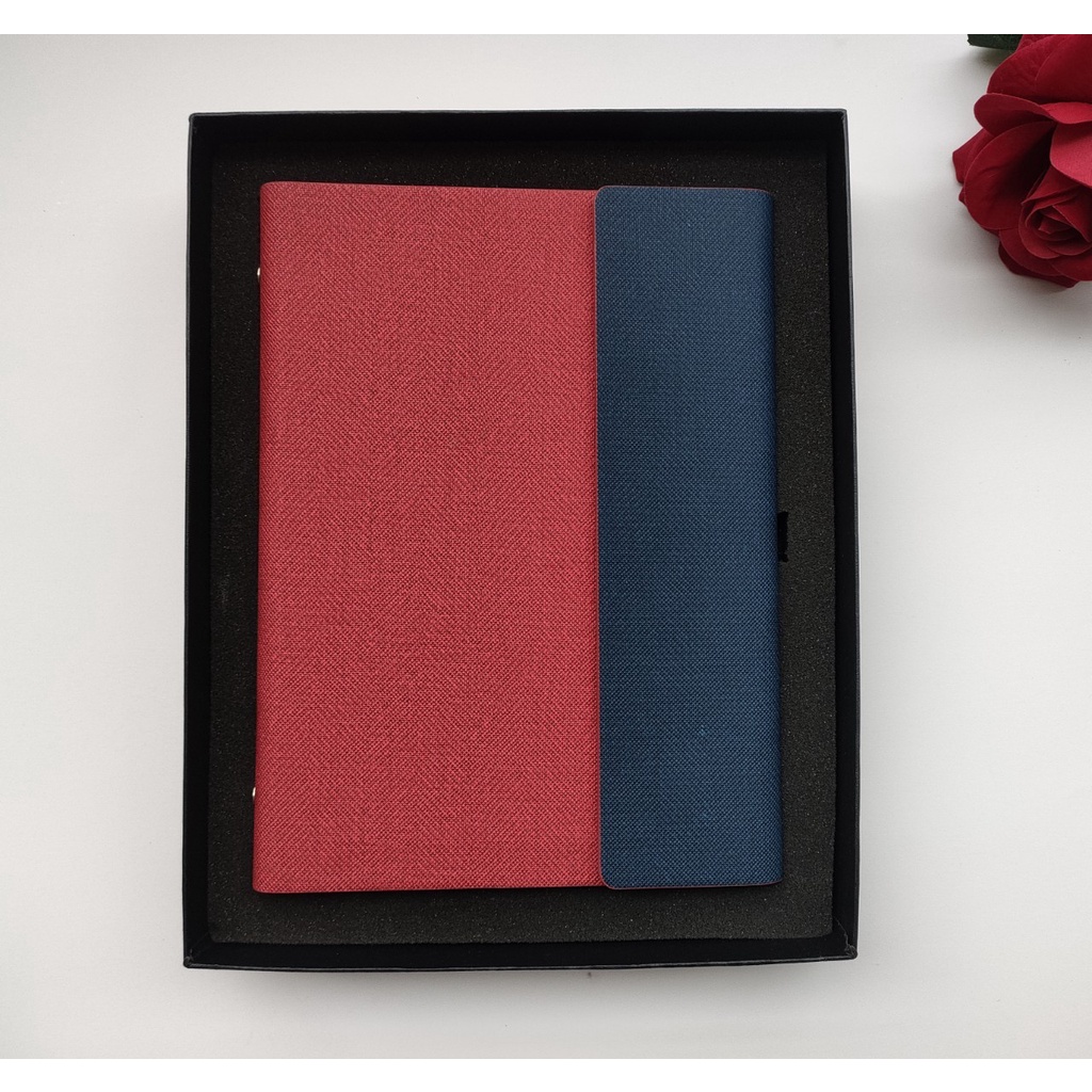 Sổ tay A5 in dập, khắc logo theo yêu cầu