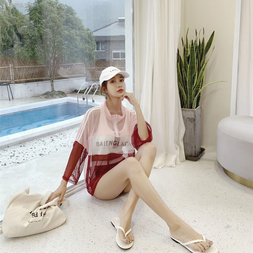 Bộ Đồ Bơi Ba Mảnh Dáng Ôm Phong Cách Thể Thao Hàn Quốc Cao Cấp | BigBuy360 - bigbuy360.vn