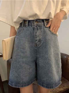 [SẴn Xanh M] Sooc Lửng Jeans ( Có ảnh thật )