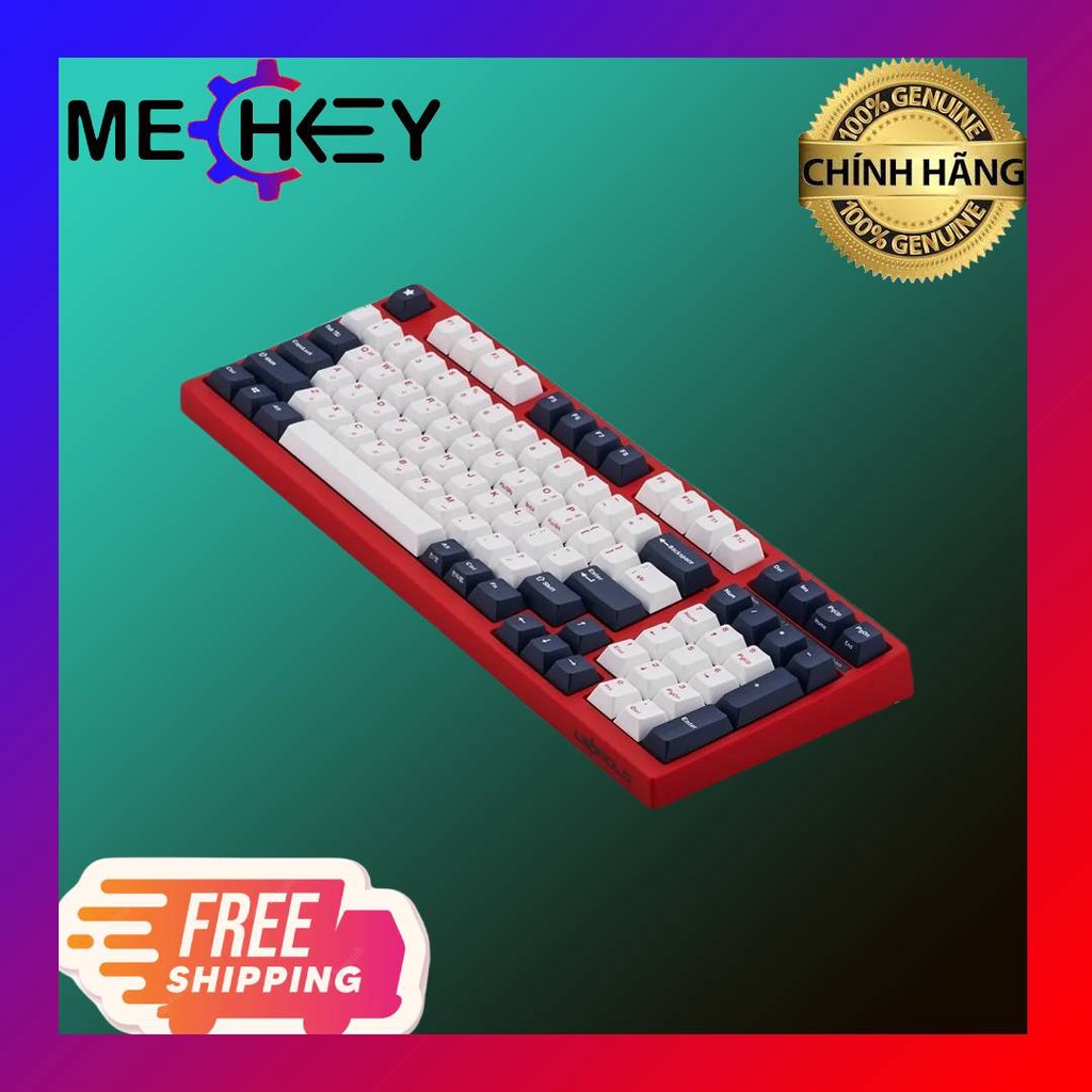 Bàn Phím Cơ Máy Tính Không Dây Hiệu Leopold FC980MBT BlueStar -  Hàng Chính Hãng - Bảo Hành 24 Tháng