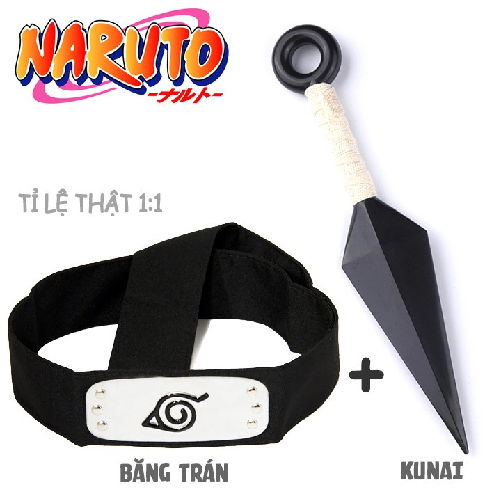 (HỎA TỐC) Kunai + Băng Trán Naruto