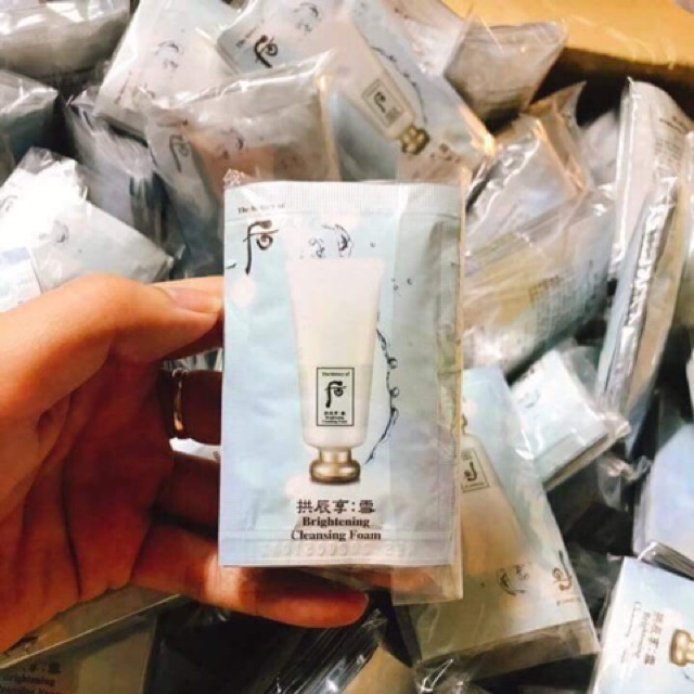Sữa rửa mặt WHOO trắng (Mỹ phẩm xách tay Hàn Quốc)