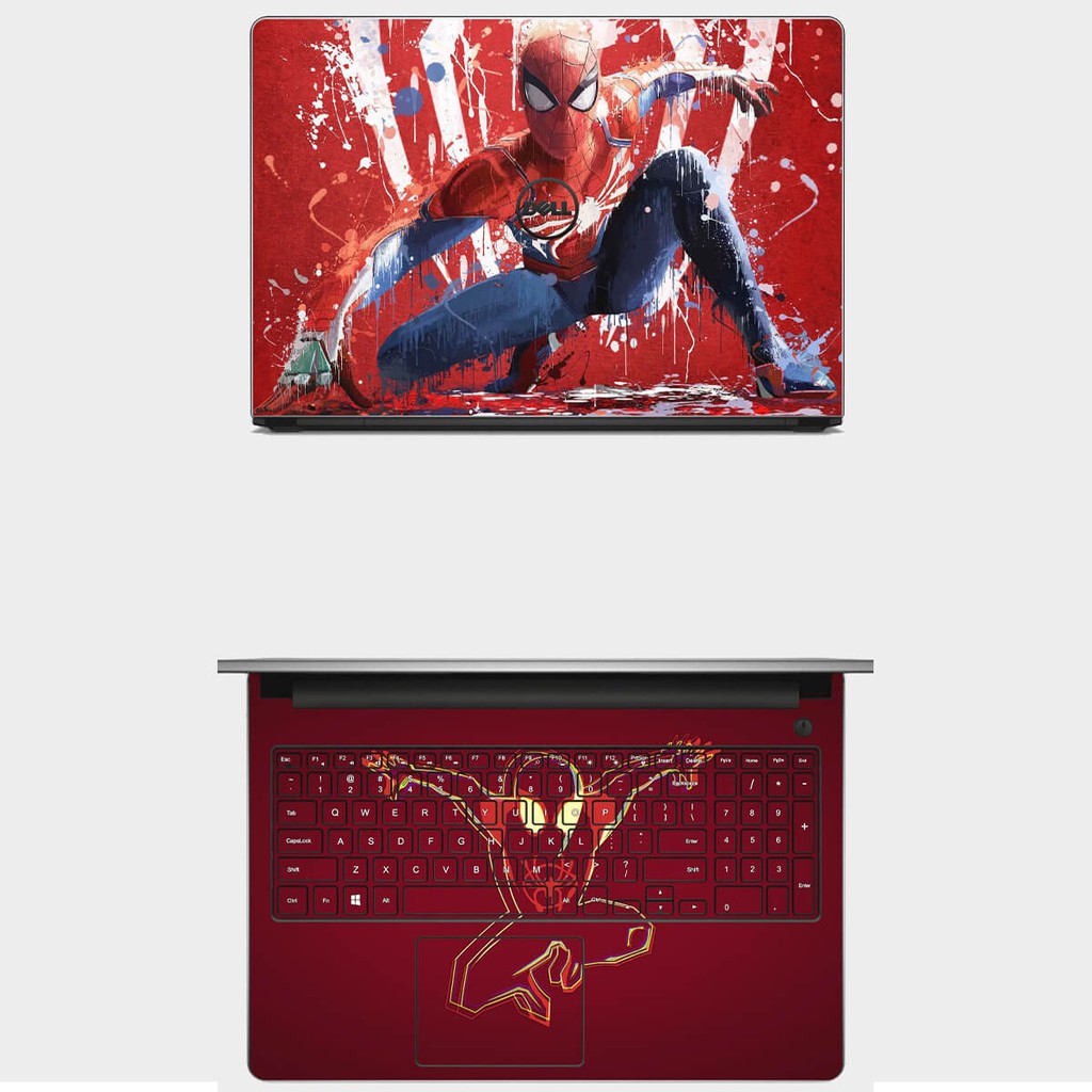 Skin laptop mẫu Marvel - Captain - Joker. Full Các Dòng Như: Dell, Hp, Acer, Asus, Macbook,...(in hình theo yêu cầu)