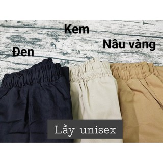 Quần culottes kaki form unisex