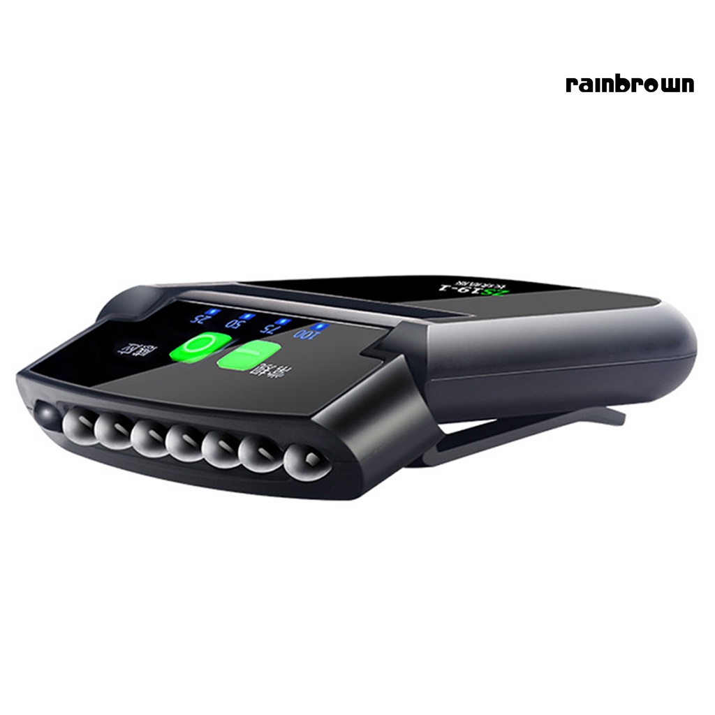 Đèn pha RXHW cổng usb có thể sạc lại tùy chỉnh kẹp mũ khi leo núi/ câu cá