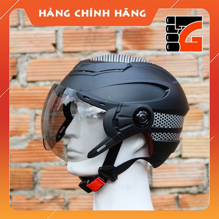 [Global Store] [GIÁ HỦY DIỆT] Mũ bảo hiêm 1/2 đầu NAPOLI N106 có kính chắn gió - Bảo hành 12 tháng chính hãng