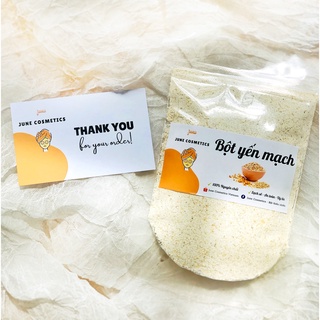 Bột yến mạch dưỡng trắng da nhả nắng làm mịn màng June Cosmetics