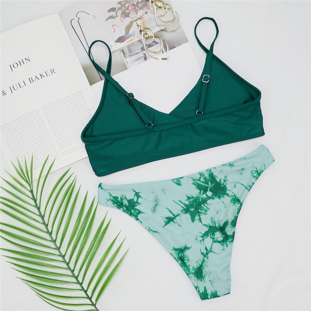 Bikini Màu Trơn Thắt Dây Quyến Rũ | BigBuy360 - bigbuy360.vn