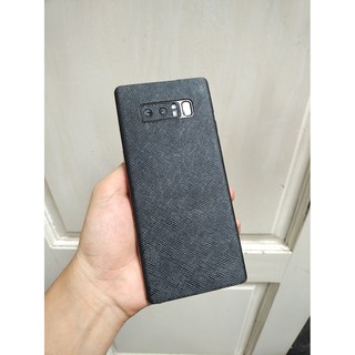 Ốp dán da điện thoai Samsung Note 8 – Da bò thật 100% - chính hãng Nét Đẹp Tinh Tế