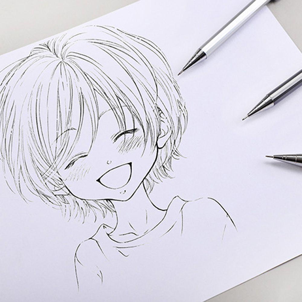 Bút Chì Bấm Ngòi 0.5mm 0.7mm Cho Học Sinh