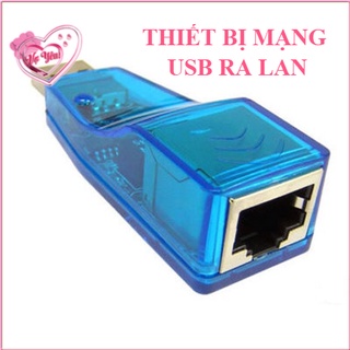 Thiết bị usb ra lan 2.0 rj45, dành cho máy tính hư cổng lan - thiết bị mạng usb to lan