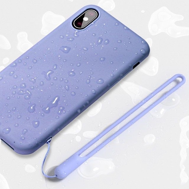 Dây Đeo Điện Thoại Phong Cách Đơn Giản Và Đơn Giản Vật liệu Silicone. Hàng Có Sẵn Trong Nhiều Màu Sắc