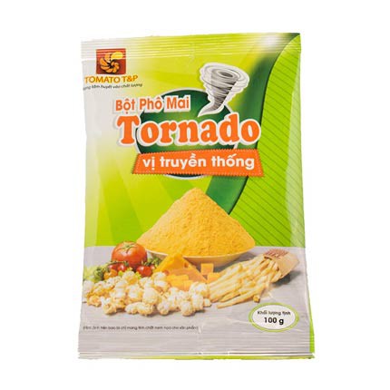 Bột phô mai Tornado vị truyền thống 100gr