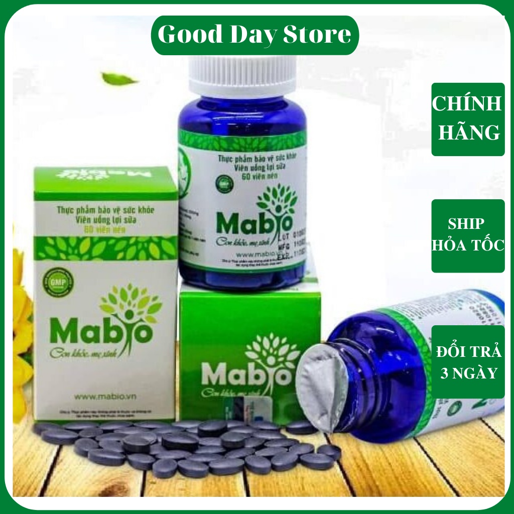 Viên uống lợi sữa Mabio Cam Kết Chính Hãng