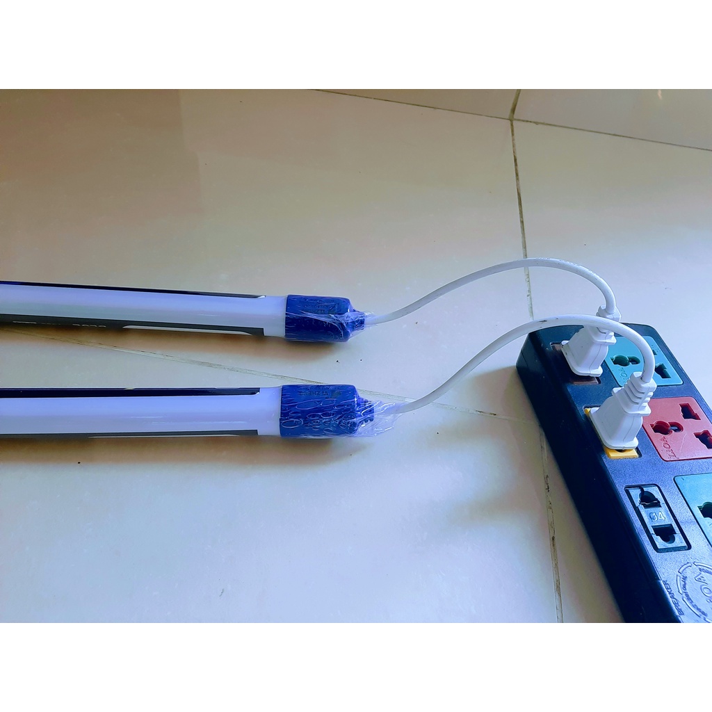 Bóng Đèn Led Tuýp Xanh Dương 60cm - 1m2 Trang Trí, Đèn Led T8 Nhựa 1.2m Xanh Dương  (đặt mua từ 2 sp)