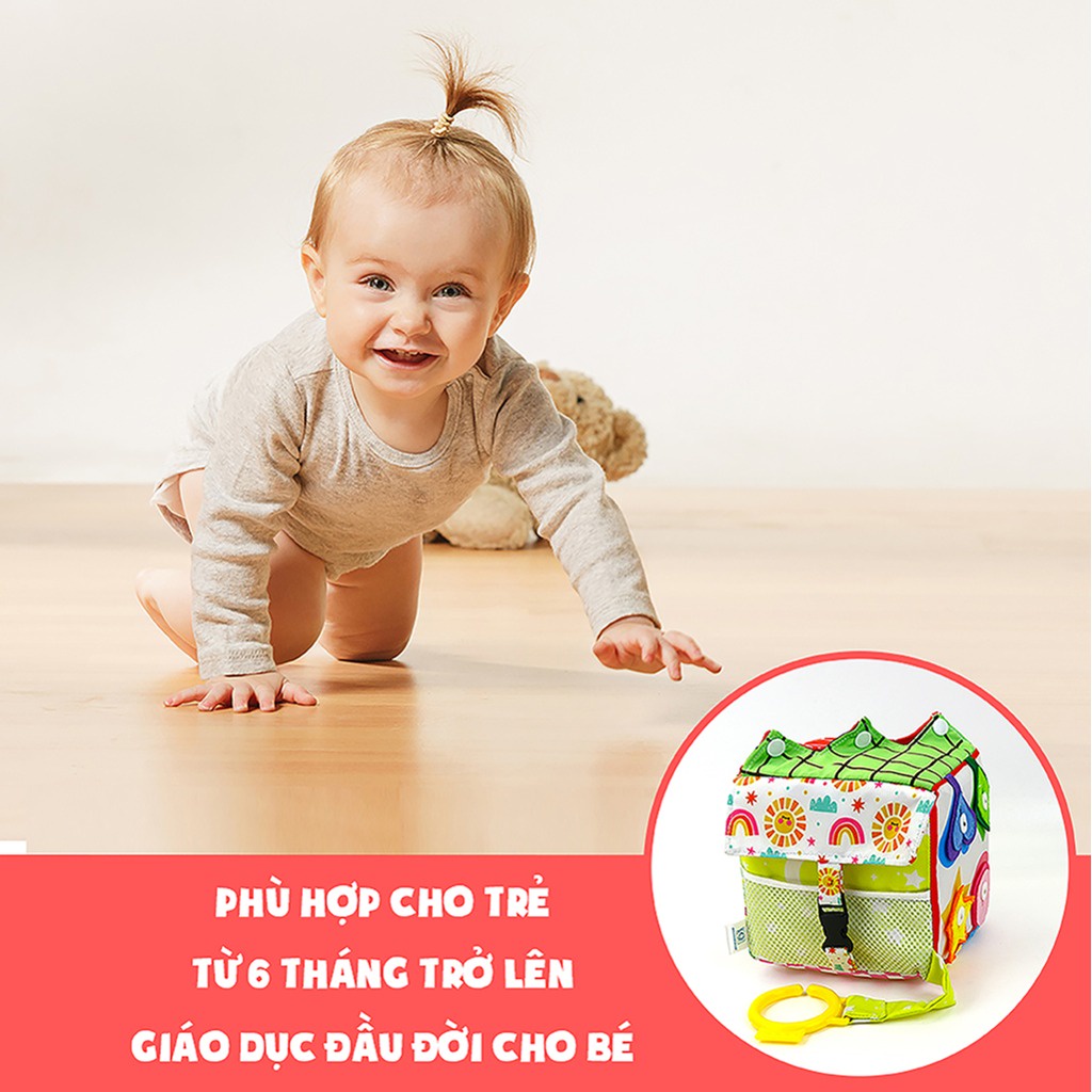 Khối vải PiPoVietnam luyện kỹ năng cho bé