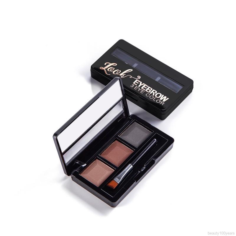 [Hàng mới về] Phấn lông mày 3 màu chống thấm nước chống nhòe lâu trôi độc đáo | BigBuy360 - bigbuy360.vn