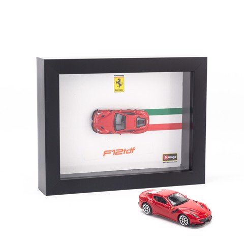 Khung tranh 3D mô hình Ferrari 488, F12 TDF, 458 1:64