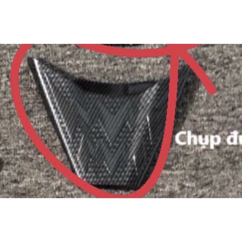 Ốp Trang Trí Xe NVX-V2 155VVA 2021 Carbon