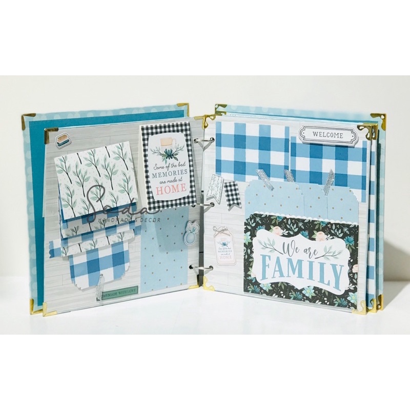Scrapbook chủ đề gia đình
