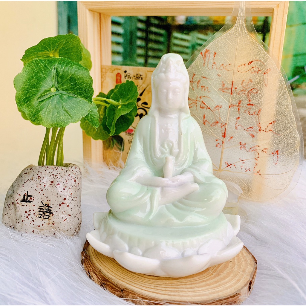 SỈ SLL INBOX - Tượng Phật  trang trí ô tô, bàn làm việc/ Tượng phong thủy - Thiền Tâm Hải Ấn
