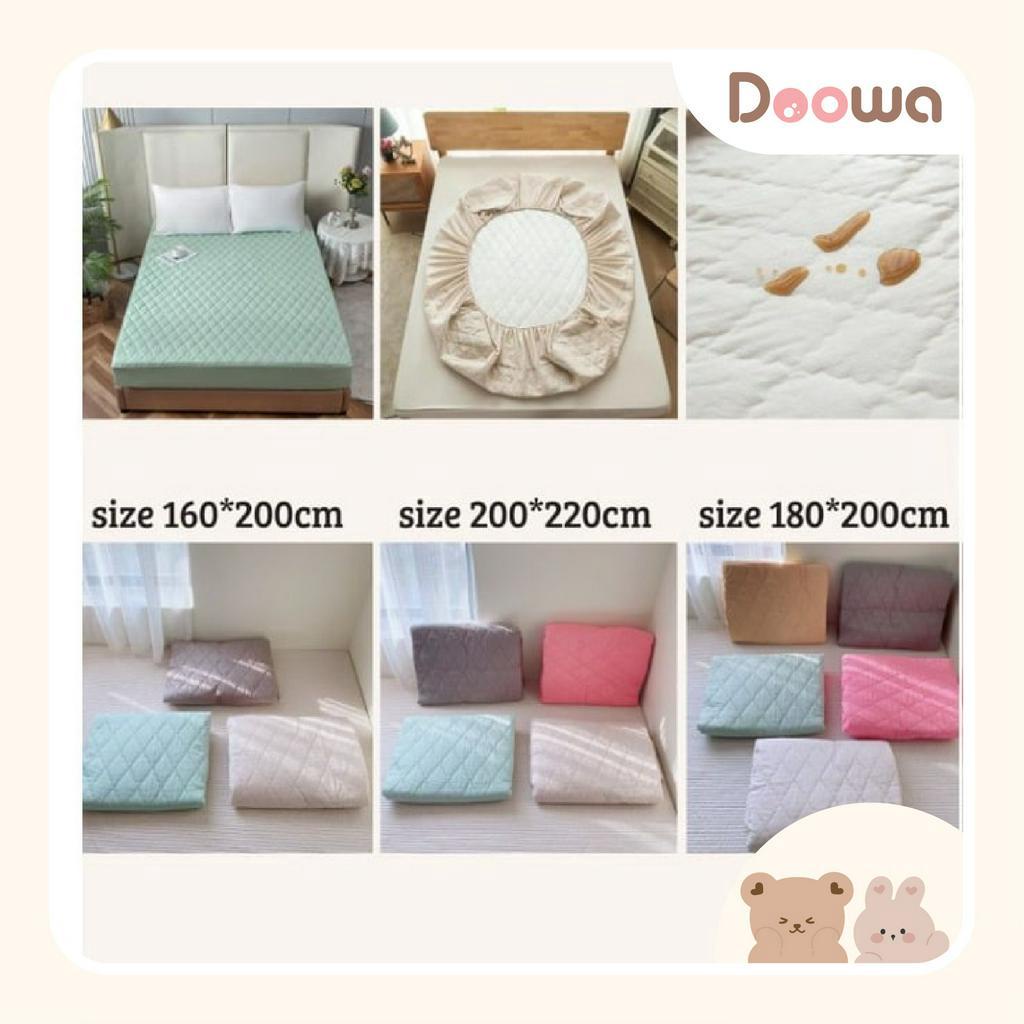 Ga trải giường chống thấm cao cấp Xuất Hàn,đủ kích thước, không sột soạt, không bí nóng