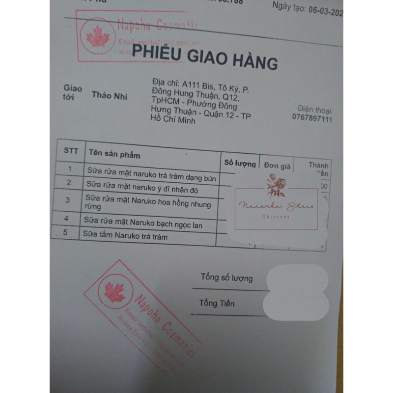 Sữa Rửa Mặt NARUKO Làm Sạch Sâu Giúp Da Sáng Mịn & Thu Nhỏ Lỗ Chân Lông | BigBuy360 - bigbuy360.vn