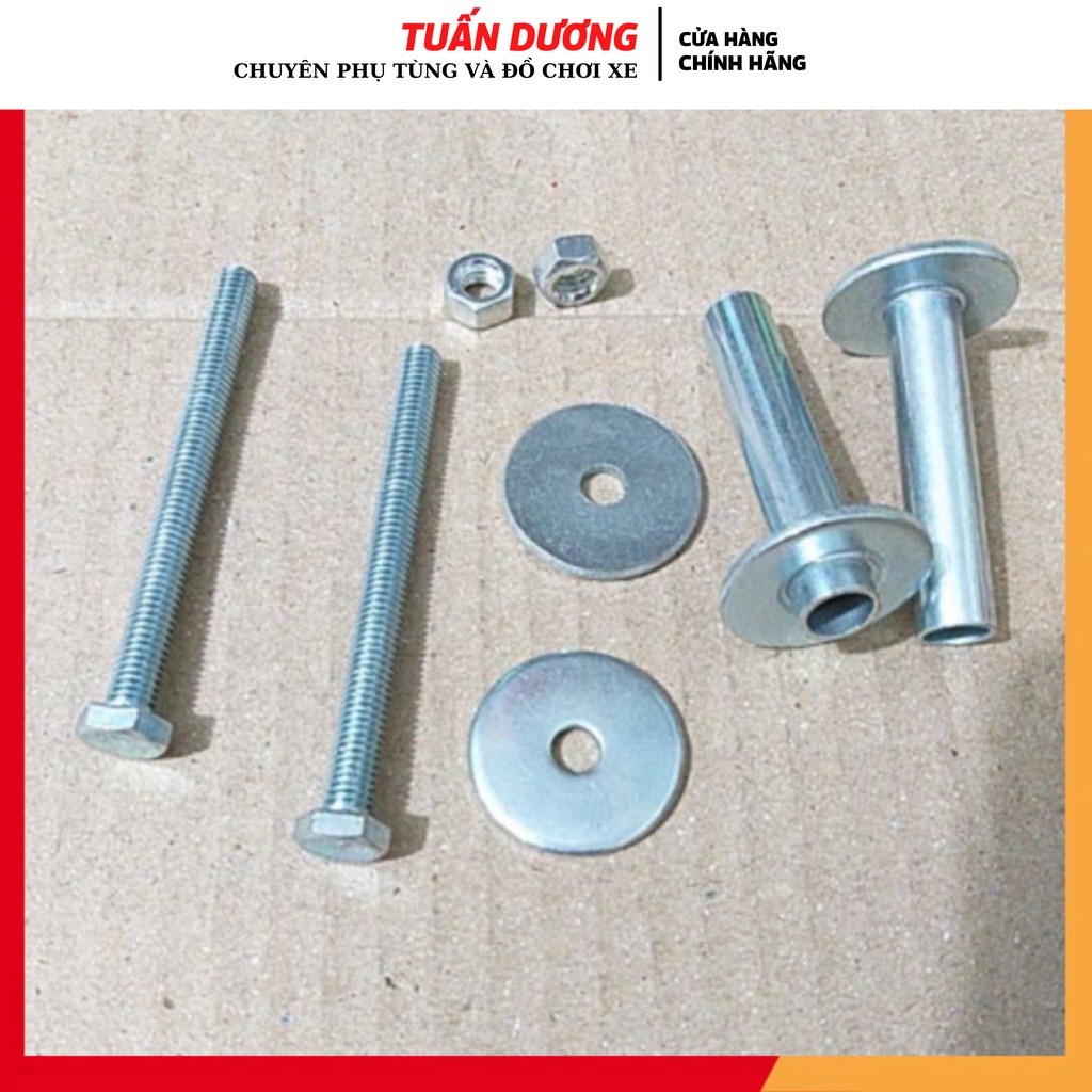 Bộ Ốc Chống Yếm Xe Bửng xe Dream Hàng Chính Hãng - Ốc Cài Yếm Gắn Cho Dream Việt Và Dream Thái