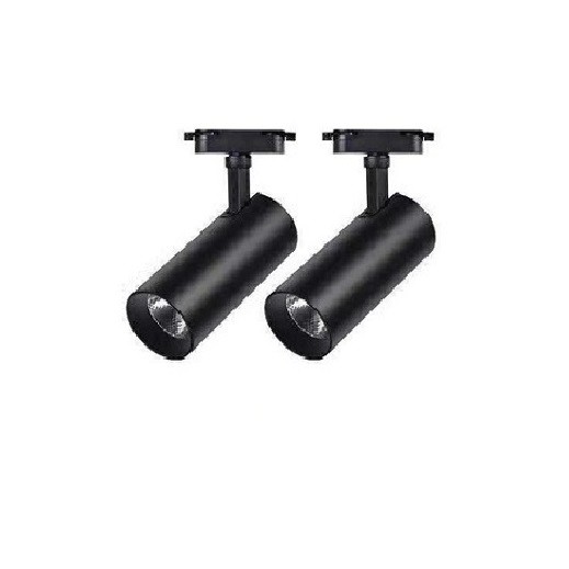 Combo 2 đèn led rọi ray ống bơ 3w + thanh ray 0.5m HL Studio