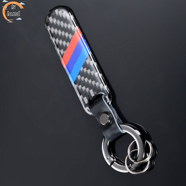 Móc Khóa Sợi Carbon 3 Màu Xoay 360 Độ Tiện Dụng