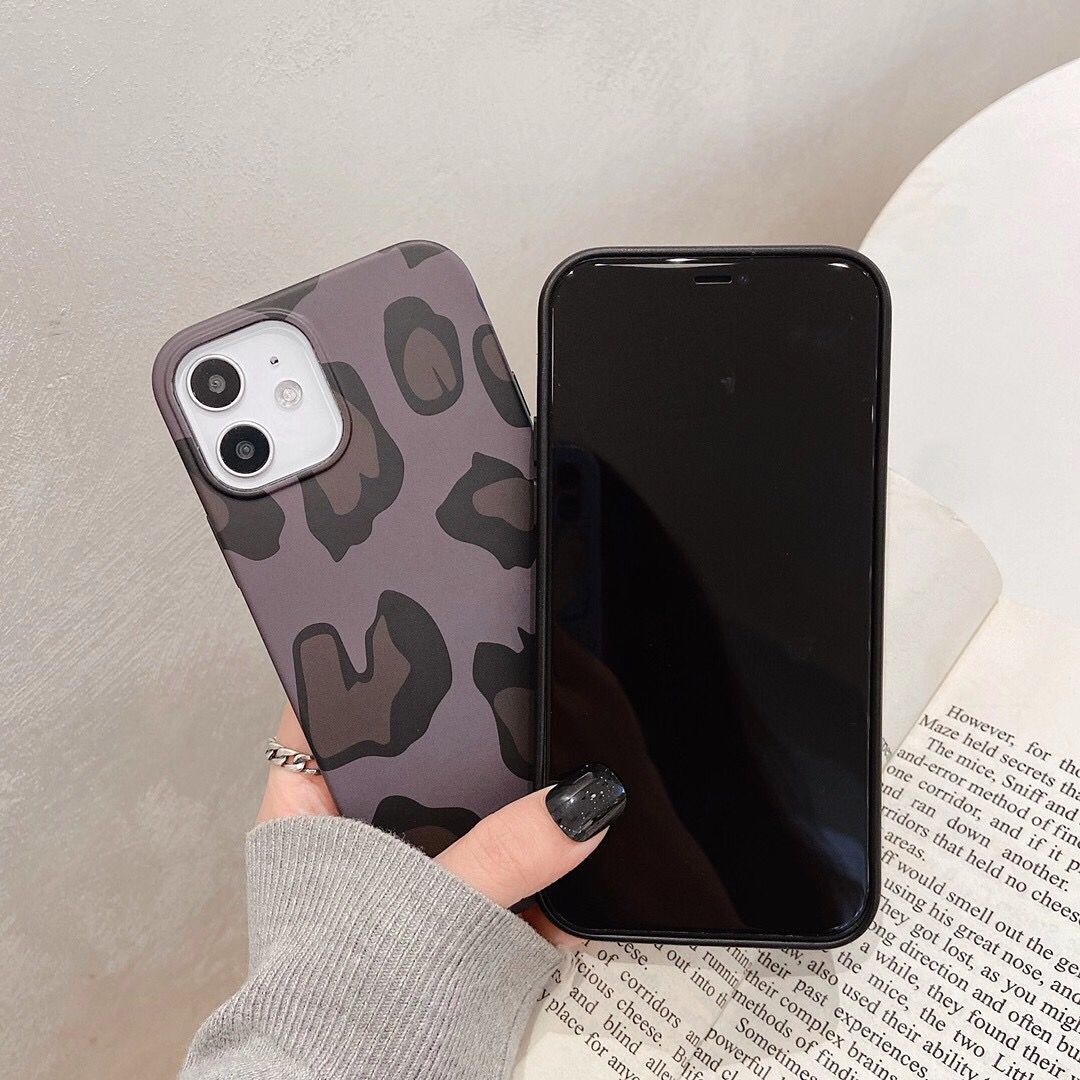 Ốp điện thoại TPU họa tiết da báo cho Iphone 12pro Max 11 Pro Max X Xs Xr Xsmax 7 8 Plus | BigBuy360 - bigbuy360.vn