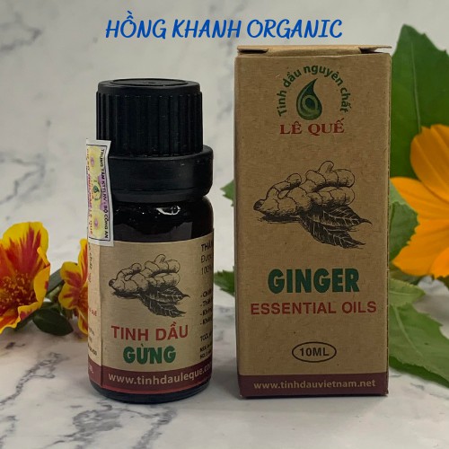 Tinh Dầu Gừng 10ml Lê Quế