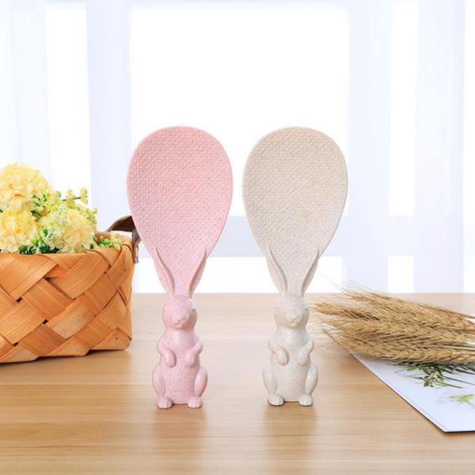 Vá Múc Cơm Hình Thỏ Lúa Mạch Dễ Thương - K56