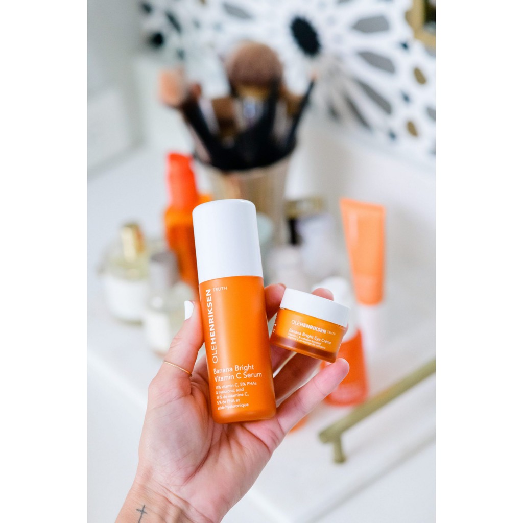 Bộ Dưỡng Sáng Da Mờ Thâm OLEHENRIKSEN Glow Bright Now