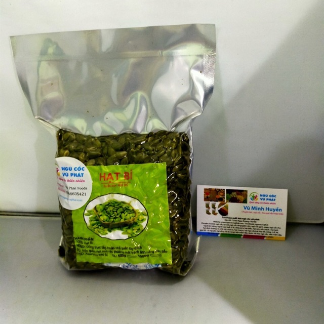 HẠT BÍ XANH Nhân Ấn độ 500 gram