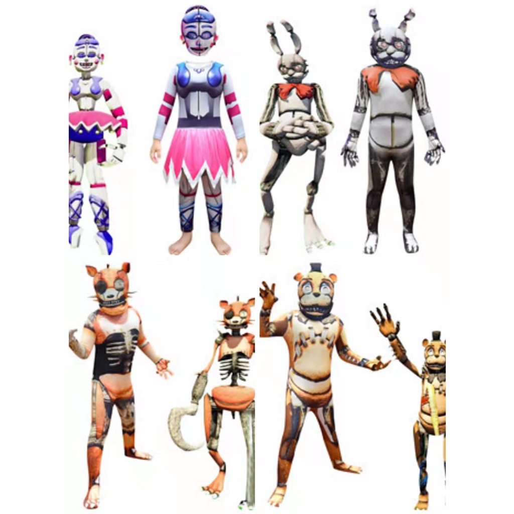 Bộ Đồ Hóa Trang Nhân Vật Freddy's Năm 2021 Mới Nhất Cho Trẻ Em