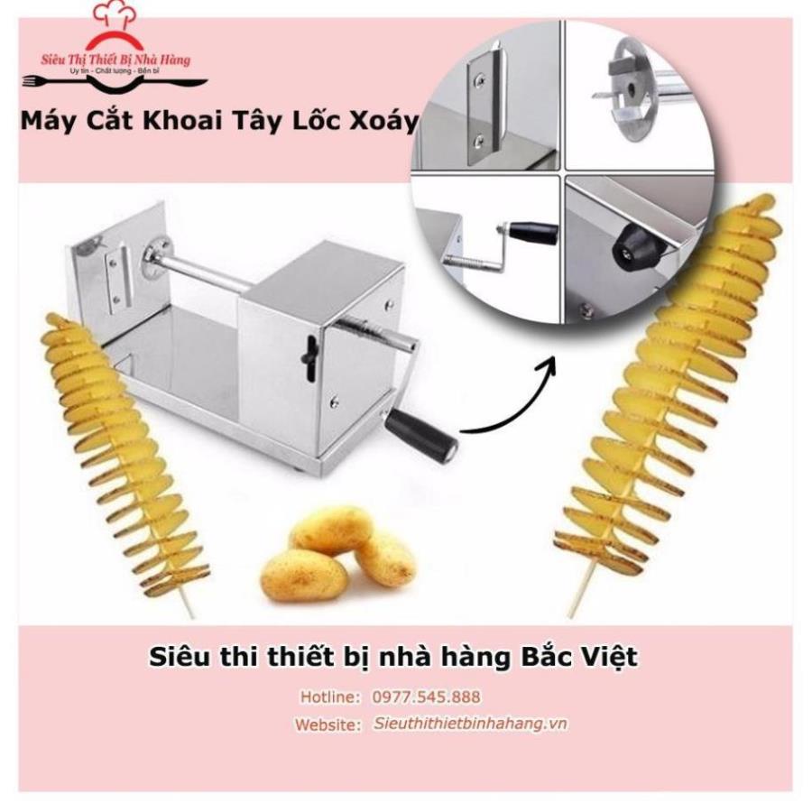 Máy cắt khoai tây lốc xoáy tiện lợi T1122