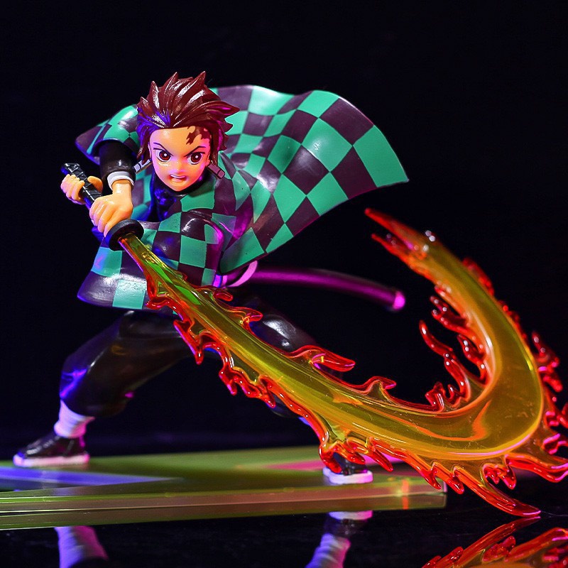 Mô Hình Demon Slayer Tanjiro Thanh Gươm Diệt Quỷ Kimetsu No Yaiba cao 21cm Làm Bằng Nhựa Pvc Cao Cấp