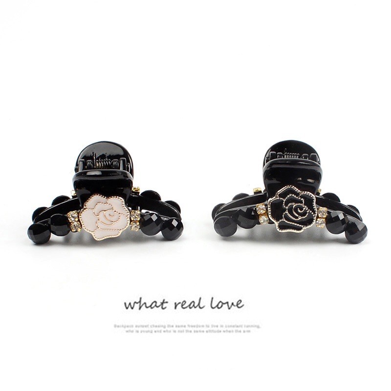 🦢Cặp tóc sang trọng đính hạt lấp lánh