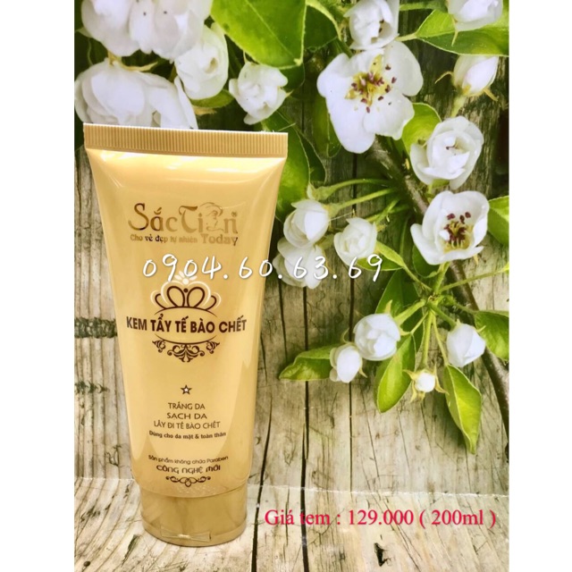 Kem Tẩy Tế Bào Chết SẮC TIÊN TODAY 200ml