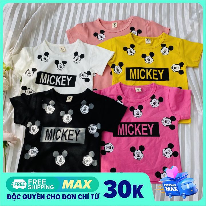 Áo thun cho bé 💗 HÀNG LOẠI 1 💗 Áo thun mickey hàng đẹp cho bé từ 6 đến 18kg (100% ẢNH THÂT)