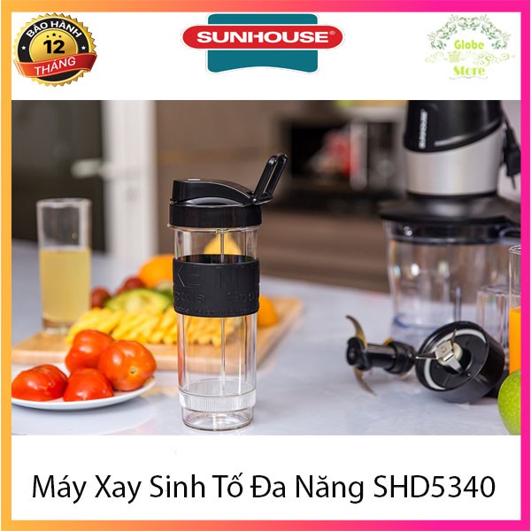 [ SUNHOUSE] Máy Xay Sinh Tố Đa Năng, Máy Ép Hoa Quả Sunhouse SHD5340