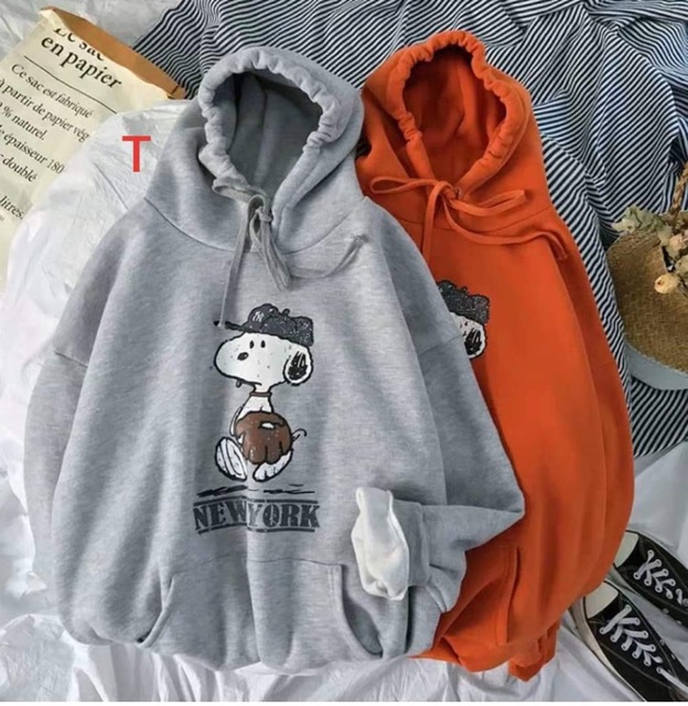 Áo hoodie cún New York DTR1019