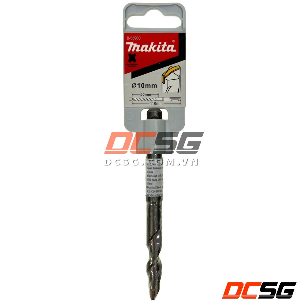 Mũi khoan bê tông Centering Tip SDS-Plus dài 110mm Makita (chọn phân loại) | DCSG