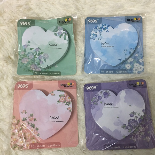 Giấy ghi chú hình tim No. 95-406