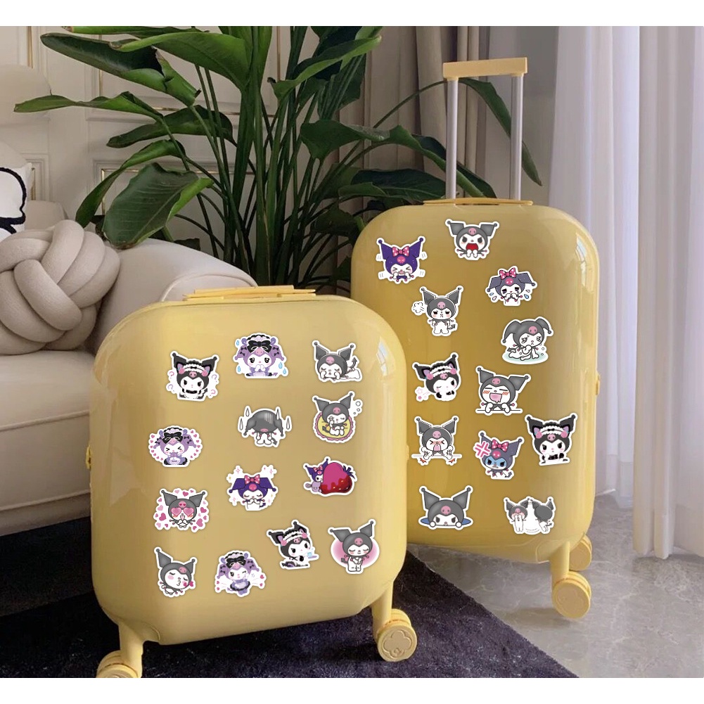 Set 20 sticker hình dán Anime, Doraemon, One Piece, Totoro chống nước dán sổ tay, mũ bảo hiểm, xe máy, vali, ván trượt