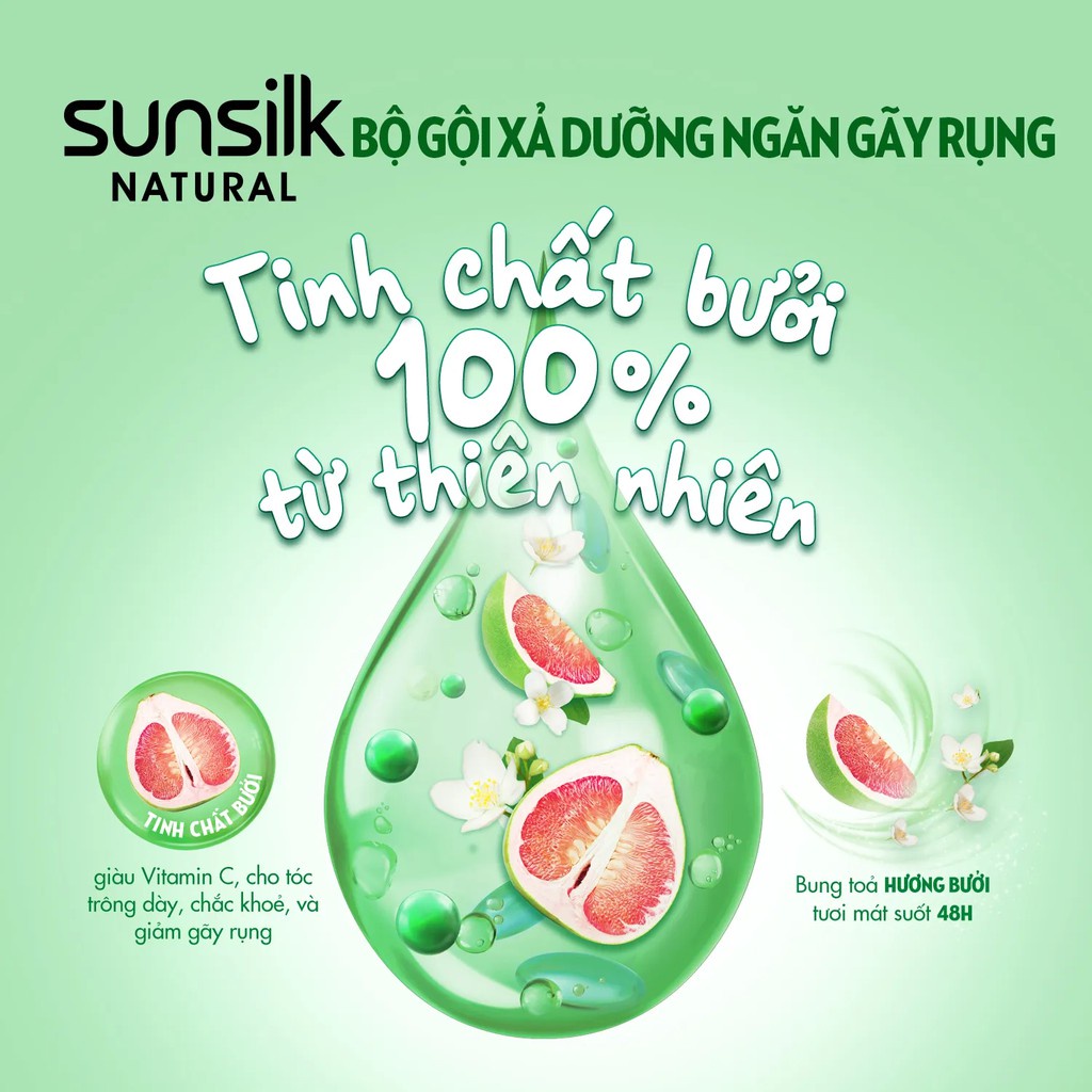 Dầu xả Sunsilk thiên nhiên 320gr