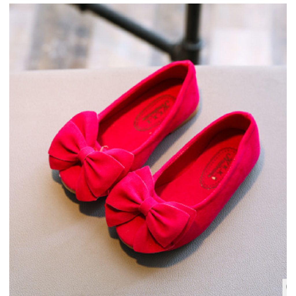 Giày Lười Mềm Mại Kiểu Dáng Công Chúa Đáng Yêu Cho Bé Gái