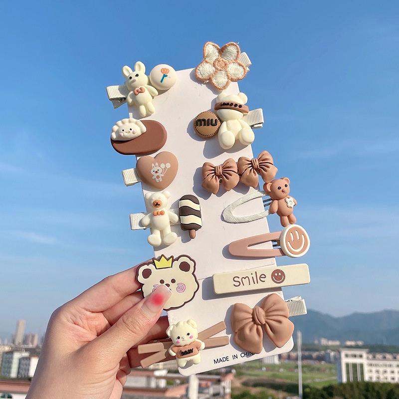 Cặp Tóc/Kẹp Cặp Tóc Tết 2024 Cho Bé Gái Nhiều Hình Ngộ Nghĩnh Siêu Dễ Thương